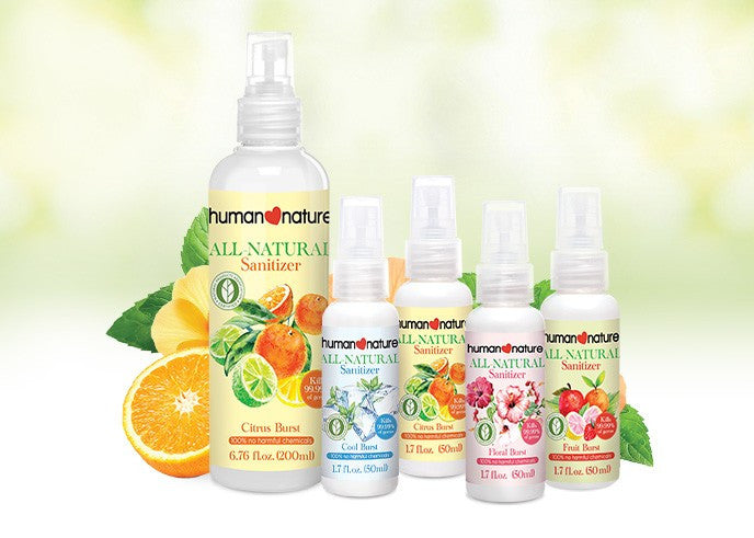All-Natural Spray Sanitizers